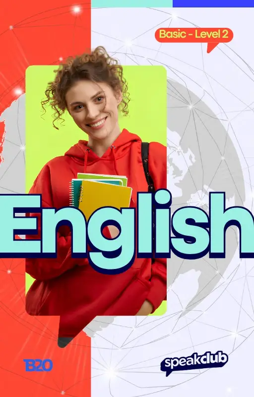 Capa alternativa do material SpeakClub English Basic